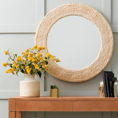 Amani Round Mirror