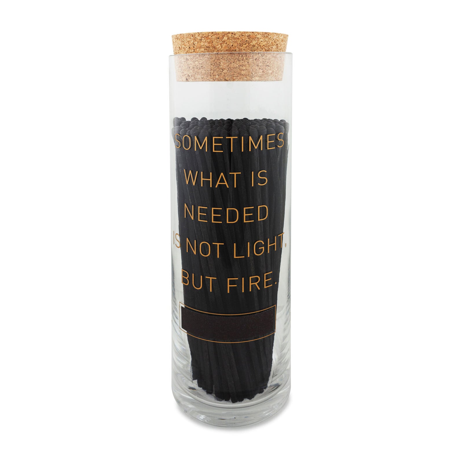 Sometimes Fireplace Match Bottle