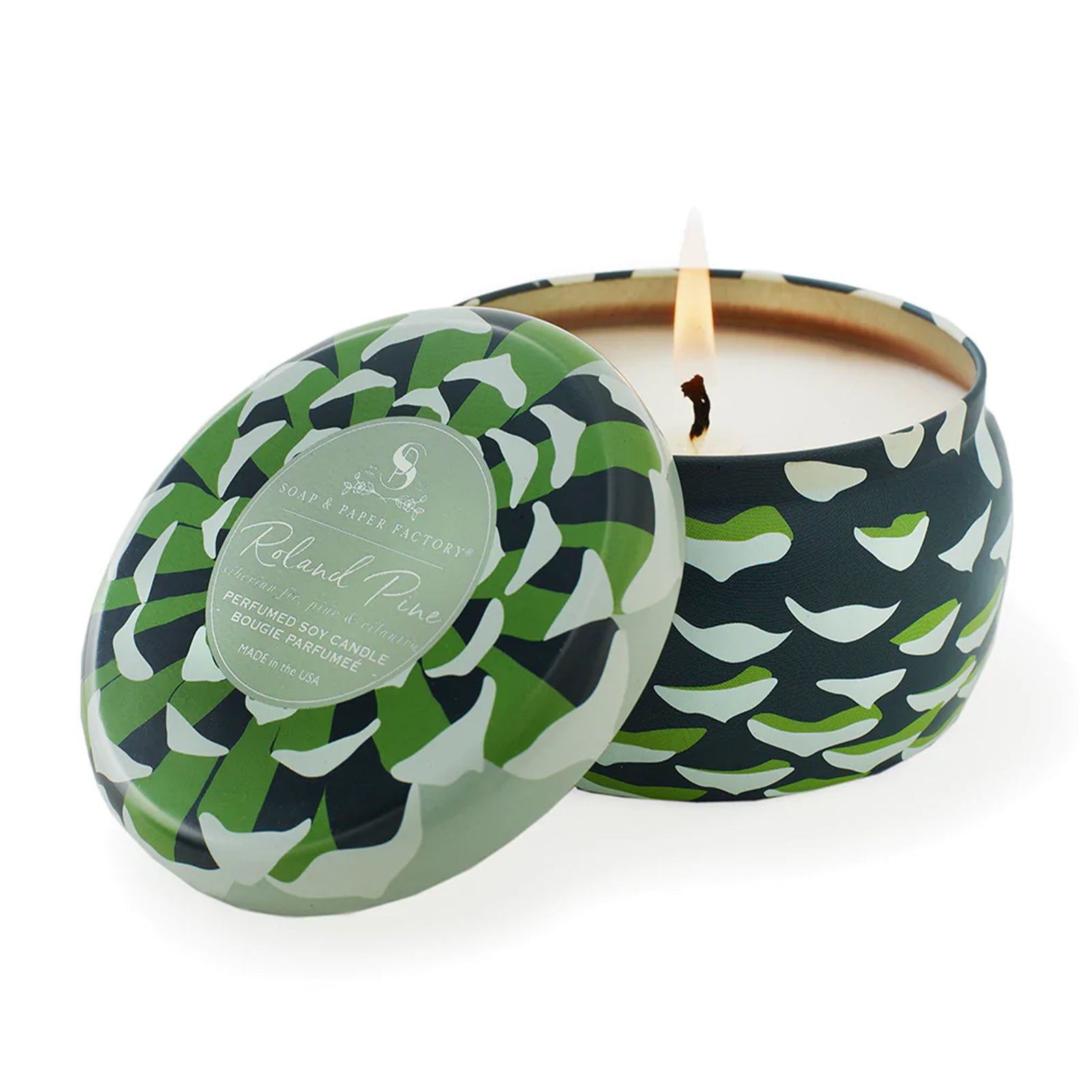 Roland Pine Tin Candle
