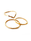 Stackable Gold Ring Set