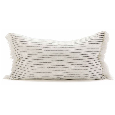 Free Stripe Fringe Pillow