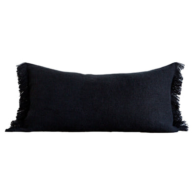 Belgian Linen Fringe Pillow