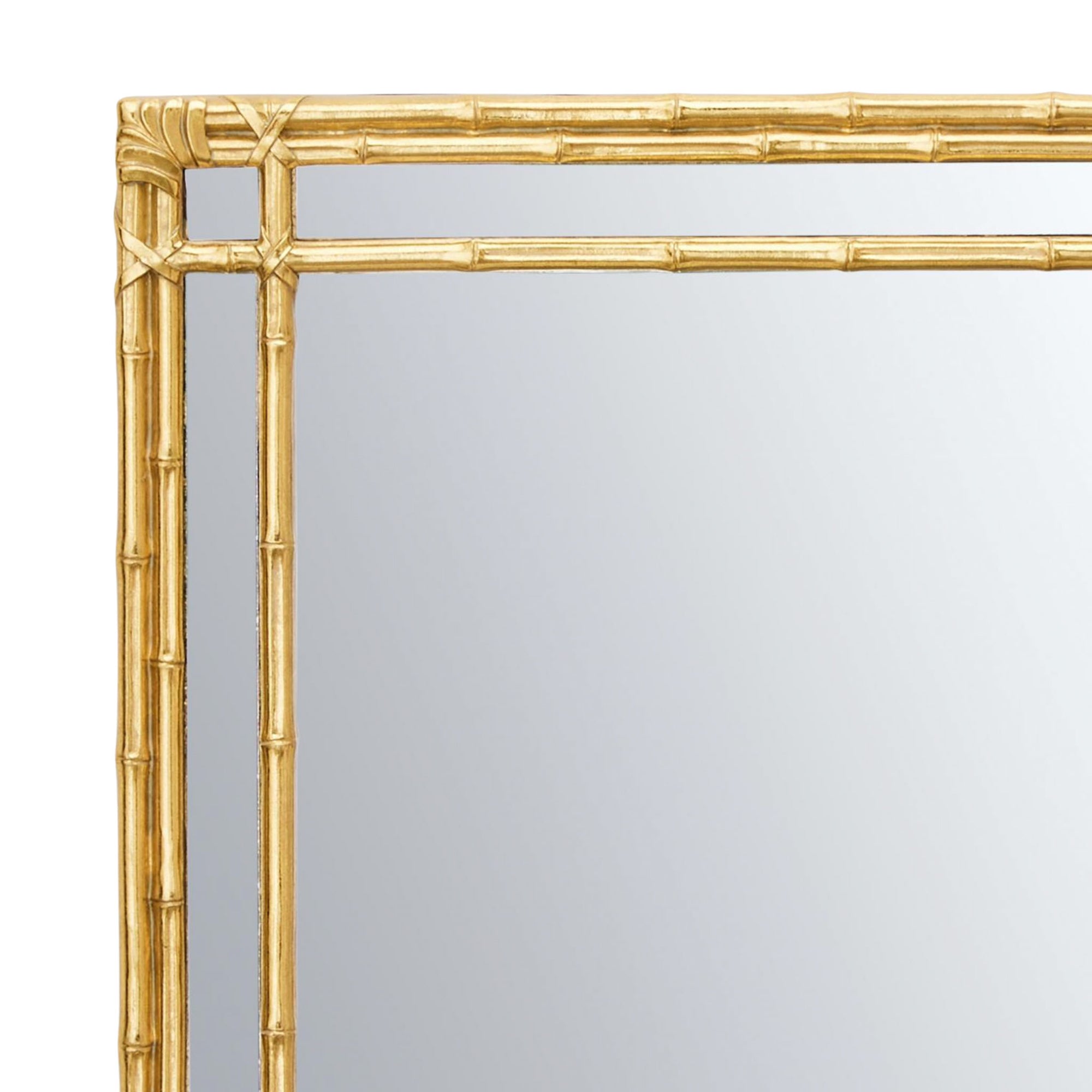 Golden Bamboo Mirror