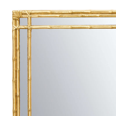 Golden Bamboo Mirror