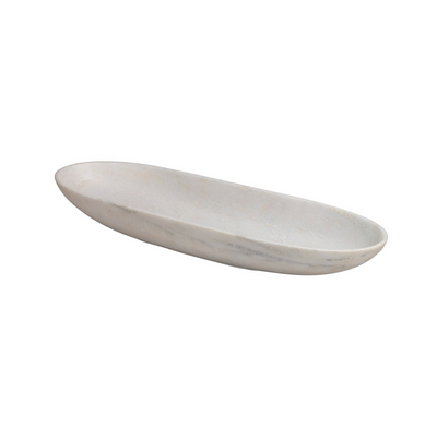 Long Oval Marble Bowl