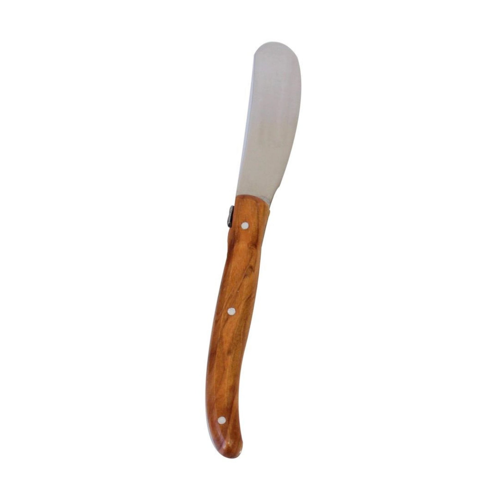 Mini Olive Wood Cheese Knife Spreader