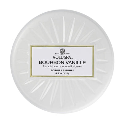 Bourbon Vanille Mini Tin Candle