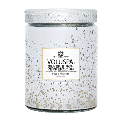Silver Birch Peppercorn Large Candle