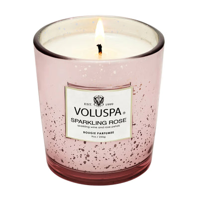 Sparkling Rose Classic Candle