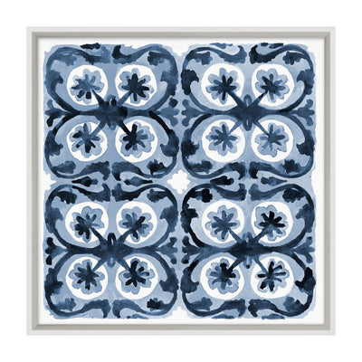 Navy Paisley Pattern 1